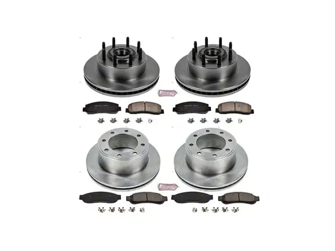 Power Stop 2010 Ford F-350 Super Duty Front & Rear Autospecialty Brake Kit