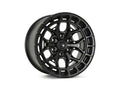 Vossen HFX-1 18x9 / 6x139.7 / ET0 / Super Deep / 106.1 CB - Satin Black Wheel