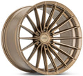 Vossen HFX-4 18x9 - 6x135 - ET0 - Super Deep - 87.1 - Satin Bronze Wheel