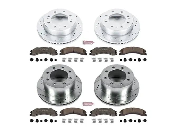 Power Stop 2011 GMC Sierra 3500 HD Front & Rear Z36 Truck & Tow Brake Kit