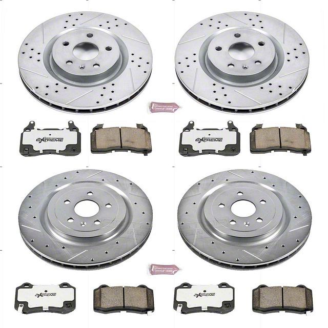 Power Stop 10-15 Chevrolet Camaro Front & Rear Z23 Evolution Sport Brake Kit
