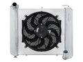 Cold Case Radiators 61-62 Corvette Aluminum Performance Radiator 16 Inch Fan Kit Cold Case Radiators CHV711K