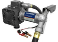 2V DC OIL TRANSFER PUMP BUNG MOUNT W/ SUCTION PIPE/MANUAL NOZZLE