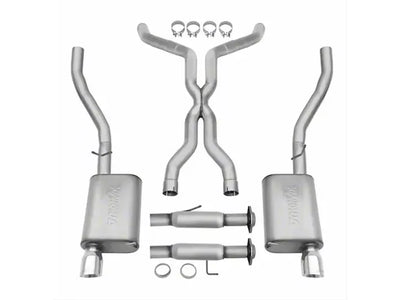 115 GRAND CHEROKEE 2.25IN CAT BACK SYSTEM ULTRA FLO WELDED MUFFLERS