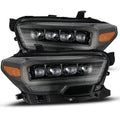 AlphaRex 16-23 Toyota Tacoma LUXX-Series Crystal Headlights - Chrome