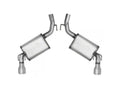 1013 CAMARO SS 6.2L 2.5IN AXLE BACK SYSTEM ULTRA FLO WELDED MUFFLERS