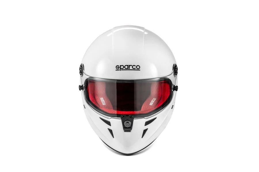 Sparco Stealth RF Helmet - Large - White/Red