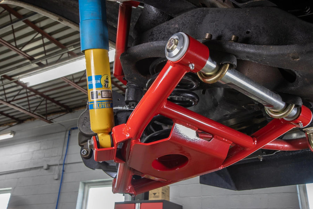UMI Performance 73-87 GM C10 Street Performance Lower Control Arms - Red