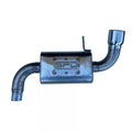 SPD 2022-2023 2.3L Bronco GX Series Axle-Back Exhaust Black Tip
