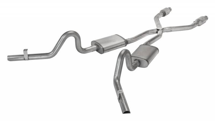 ~(60 lbs. 60X14X14)~ 1978-88 2.5IN GM G-Body Non SS Crossmember Back w/ Xpipe Exhaust System