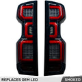 Recon Truck Accessories tail light close-up