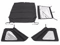 Rugged Ridge 2018+ Jeep Wrangler JLU 4 Dr Black Diamond Stitch Cloth Voyager Top (Tinted)