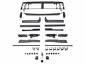 Rugged Ridge 2018+ Jeep Wrangler JLU 4 Dr Black Diamond Stitch Cloth Voyager Top (Tinted)