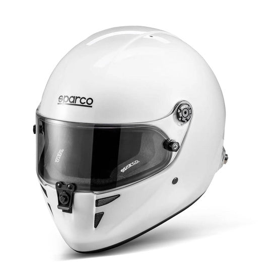 SPARCO Stealth RF Helmet - Medium/Large - White/Black