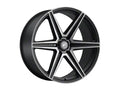 Forgestar X6 24x10 / 6x139.7 BP / ET25 / 6.5in BS Satin Black Wheel