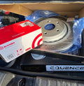 OE PREMIUM COATED BRAKE KIT 2 WHEEL