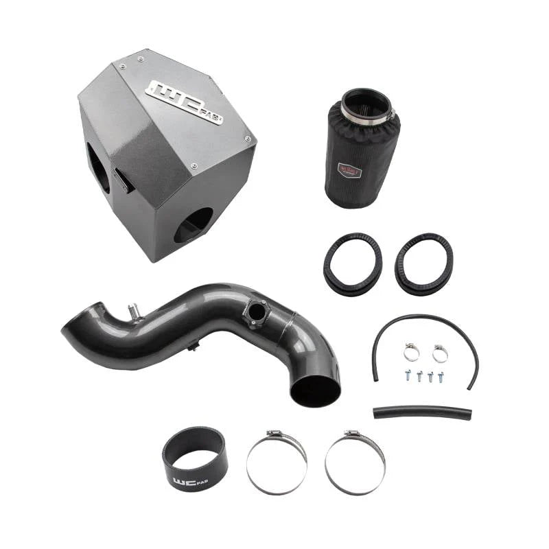 Intake Kit 4in. for 13-18 Cummins 6.7L Fluorescent Green