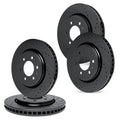 R1 Concepts Brake Rotor- D/S - Black Fits Ford F-150