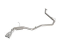 aFe cat-back exhaust close-up