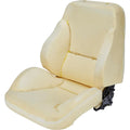 RALLY RECLINER LOW BACKW/O HEADREST BLACK VINYL SIDES BLACK VELOUR INSERT LEFT