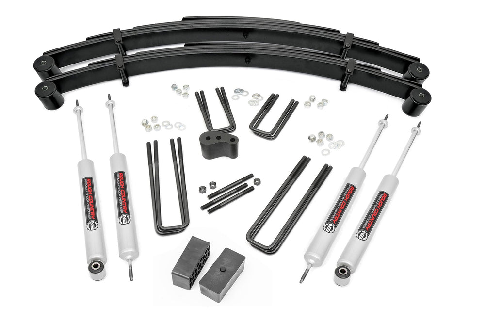 4 Inch Lift Kit Lowboy Ford F-250 4WD (1977-1979)