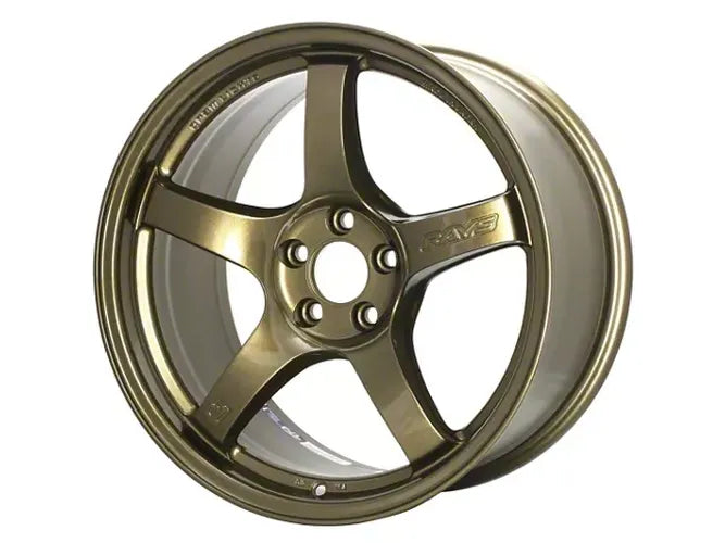 Gram Lights 57CR 19x9.5 +45 5-120 Almite Gold Wheel