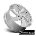 U132 22X10 6X5.5 CHROME 25MM
