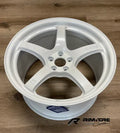 Gram Lights 57CR 18x10.5 +22 5x114.3 Ceramic Pearl Wheel (Min Order Qty 20)