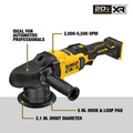 20V MAX XR 5IN CORDLESS VARIABLESPEED RANDOM ORBIT POLISHER KIT