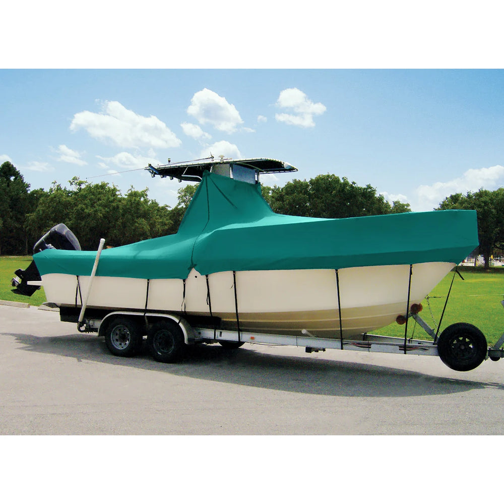 HOT SHOT BOAT COVERCENTER CONS TTOP OB 24FT5IN25FT4IN X 102GREY