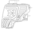 AlphaRex 09-14 Ford F150 MKII LUXX-Series LED Projector Headlights - Black