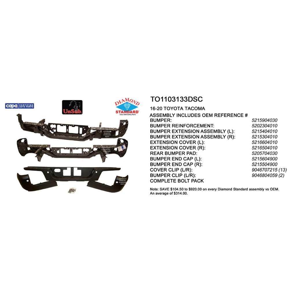 Reflexxion black auto part