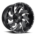 20X14 CLEAVER 8X170 NB4.50 75 125.1 NB BLACK MILLED