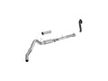 MBRP 01-04 Chevy Silverado / GMC Sierra 2500/3500HD 4in OD CatBack Single Side Exit w/ Downpipe - AL