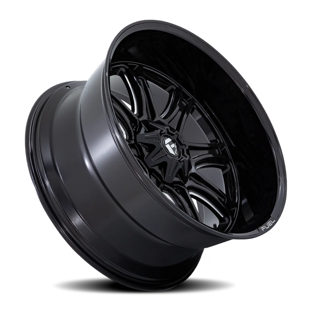 D853 22X10 5X5/5.5 G-BLK MILL 10MM