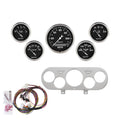 ~(7.5 lbs. 18X11X7)~ GAUGE KIT 5 PC NOVA 62-65 MPH/FUEL/OILP/WTMP/BAT OTB