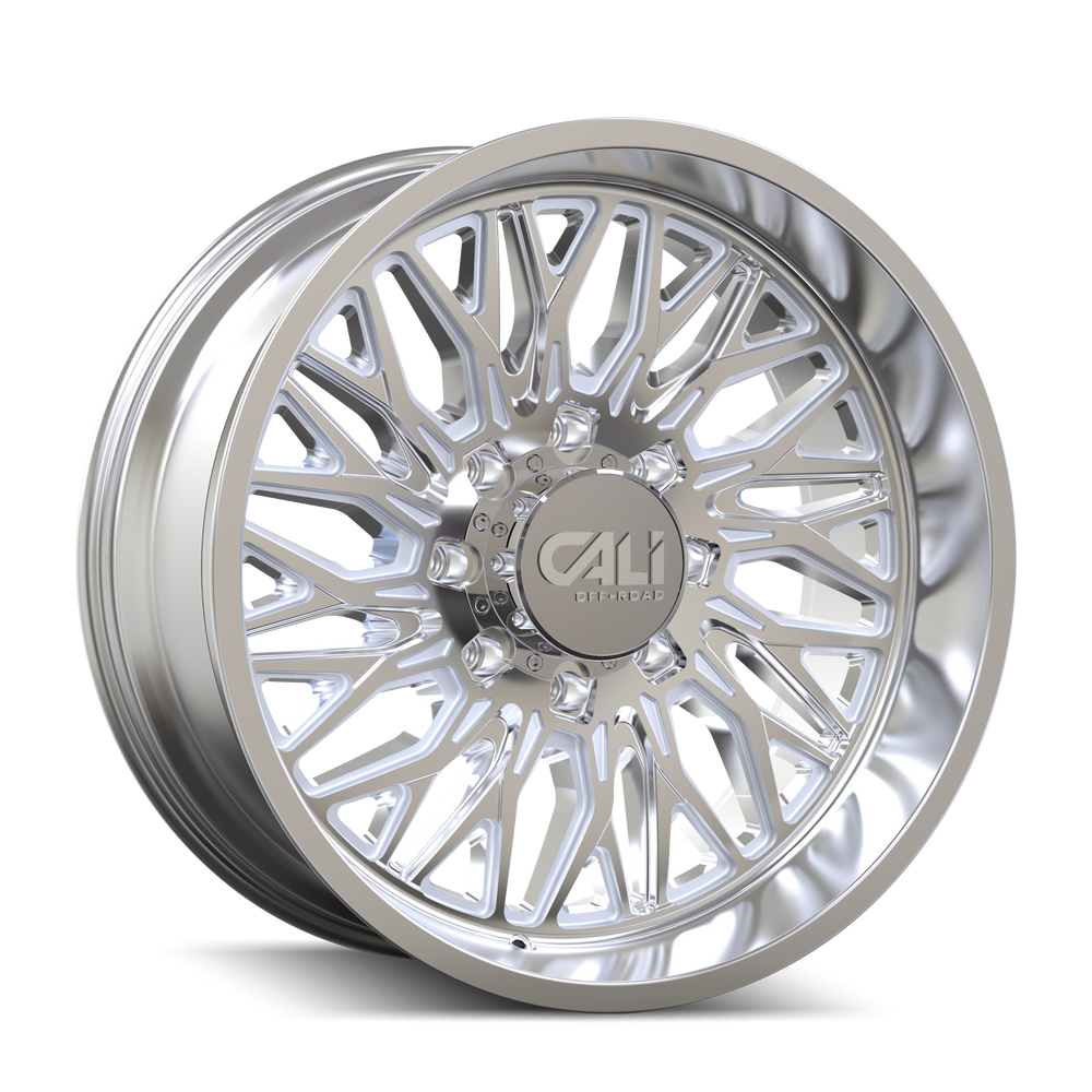 CALI OFF-ROAD CRUSHER 9118 POLISHED 22X10 8-165.1 -19MM 130.8MM