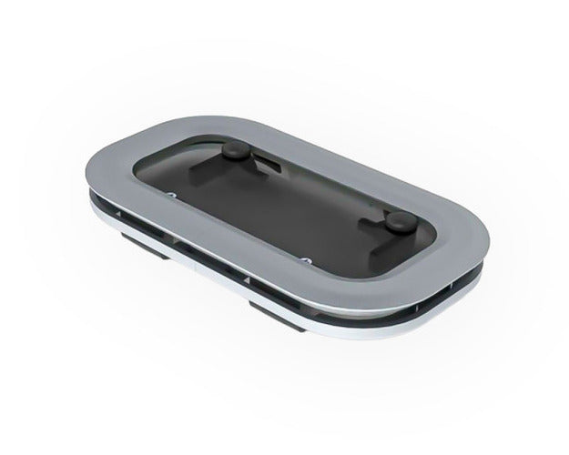 PORTHOLE LOW PROFILE ALUMINIUM, TYP