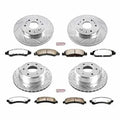 Power Stop 09-14 Chevrolet Express 1500 Front & Rear Z36 Truck & Tow Brake Kit