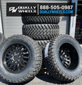 D867 20X8.25 8X170 BLK-OUT -227MM