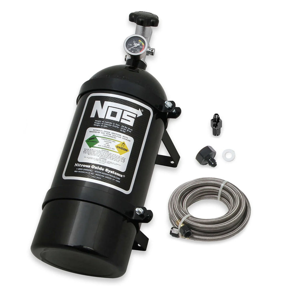 BLACK BOTTLE KIT W SUPER HI-FLO VALVE