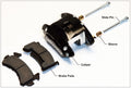 Wilwood D154 Rear Caliper Kit -Polished 1.12 / 1.12in Piston 0.81in Rotor