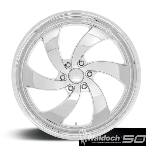 U132 24X9 6X135 CHROME 25MM