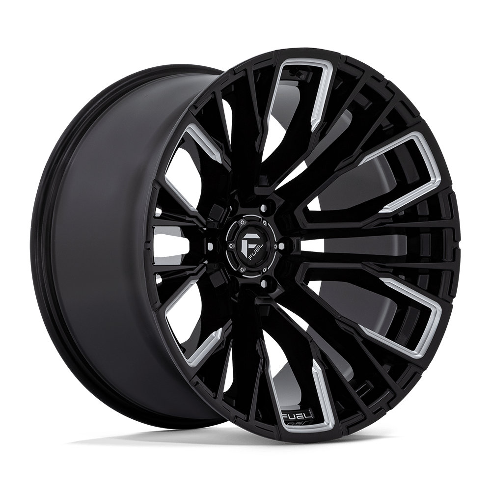 D849 22X12 6X5.5 G-BLK-MILL -44MM