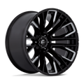 D849 22X12 6X5.5 G-BLK-MILL -44MM