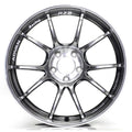 Advan RZIII 18x7.5 / +49 Offset / 5x100 BC / 63mm Bore / Hyper Platinum Black & Diamond Cut