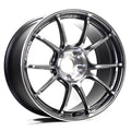 Advan RZIII 18x7.5 / +49 Offset / 5x100 BC / 63mm Bore / Hyper Platinum Black & Diamond Cut