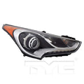1217 HY VELOSTER PROJECTOR HALGN HEADLIGHT ASSY RH