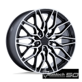 M277 22X9 5X112 G-BLK-MCH 20MM