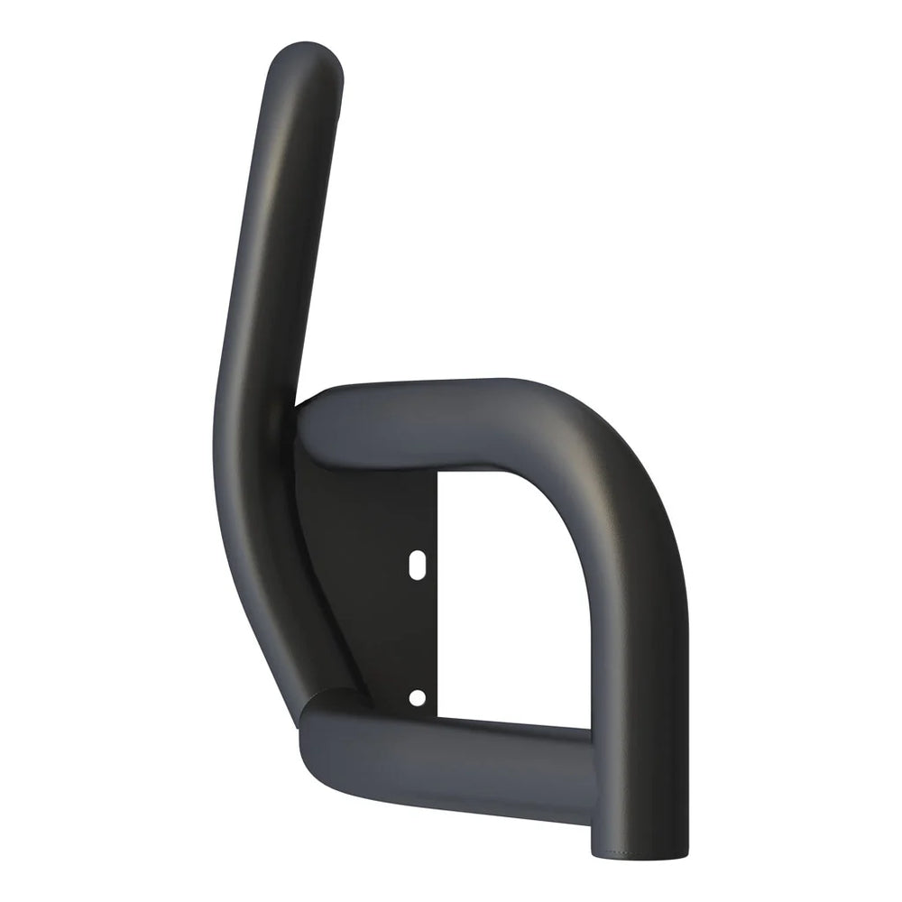 TUFF GUARD II BLACK STAINLESS GRILLE GUARD (38DEGREE BEND)